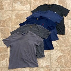 Boys Ralph Lauren Cotton Crewneck Tee Bundle